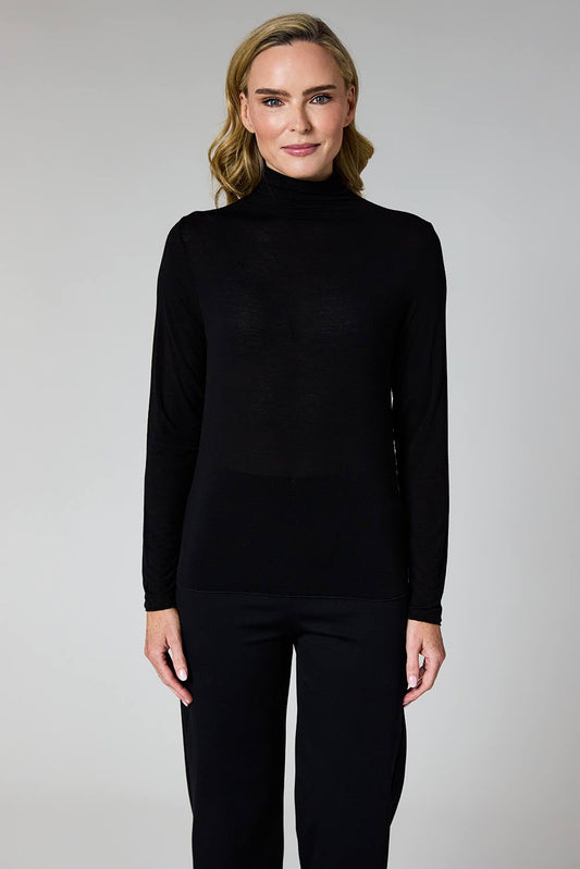 Roll Neck Long Sleeve Top